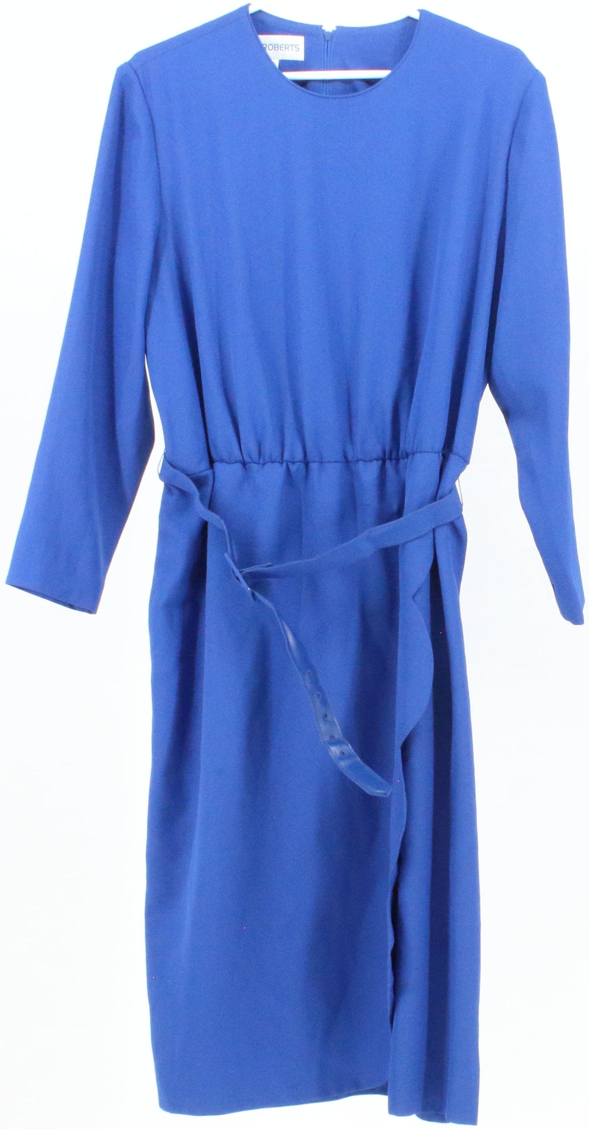 Diane Roberts Royal Blue Long Sleeve Dress