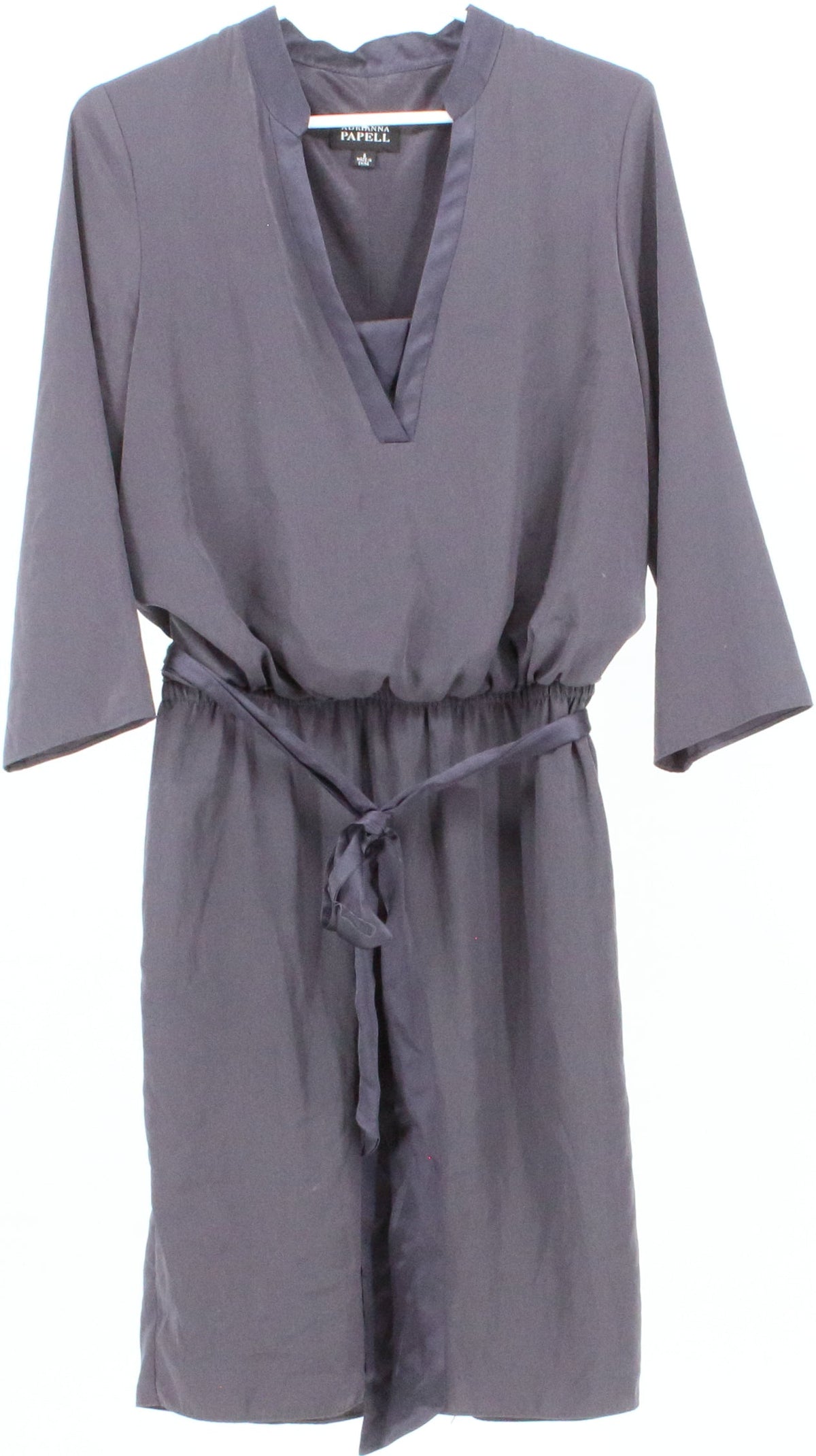 Adrianna Papell Grey Dress