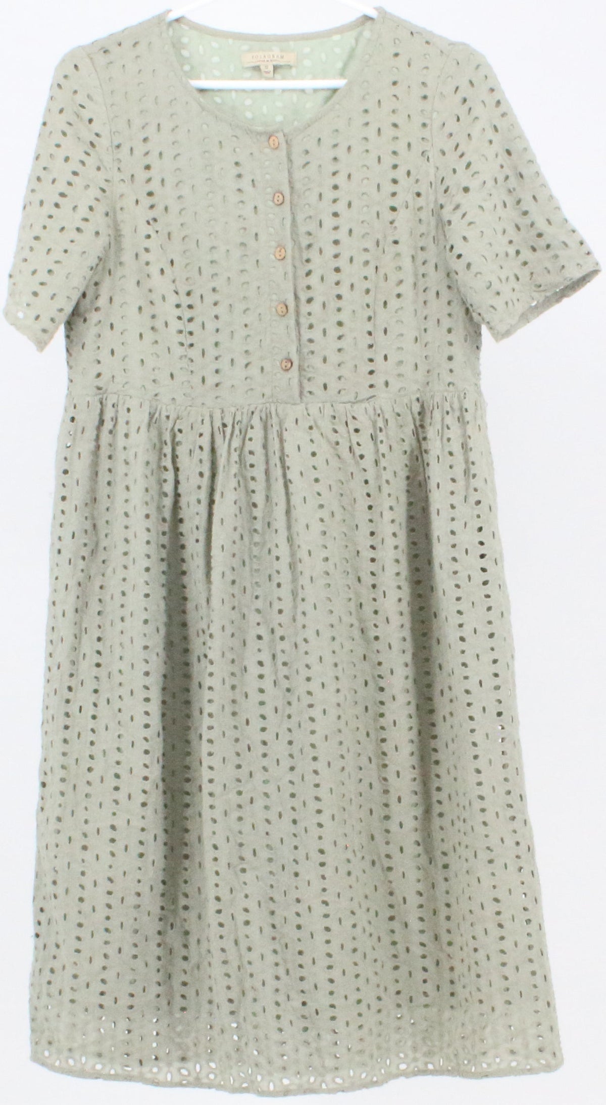 Polagram Light Green Mid Dress