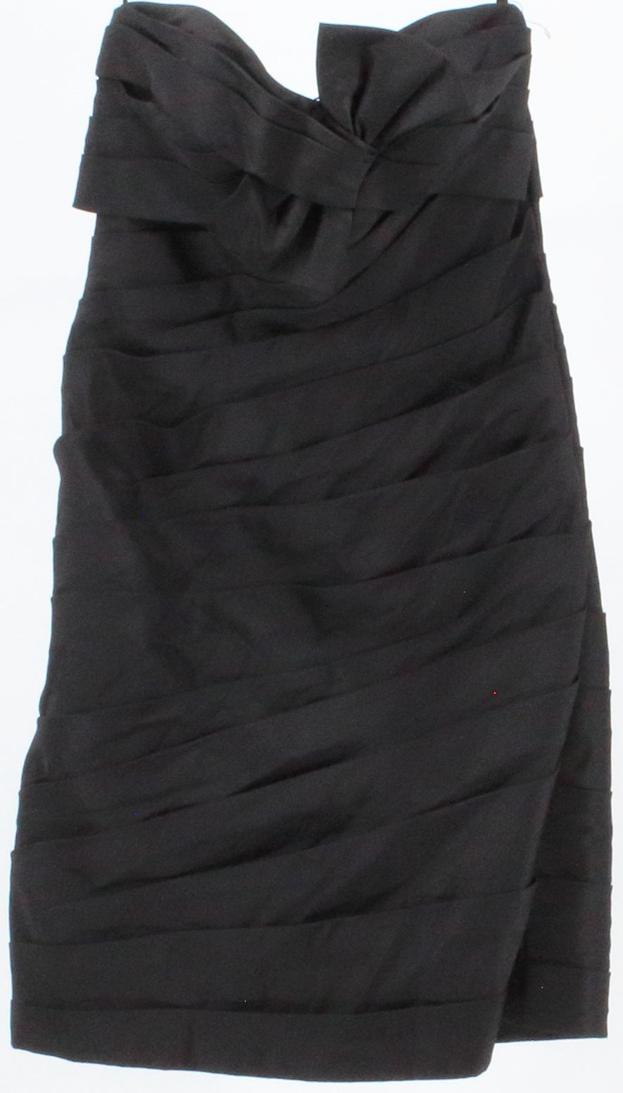 Andrew Adela Black Short Strapless Dress