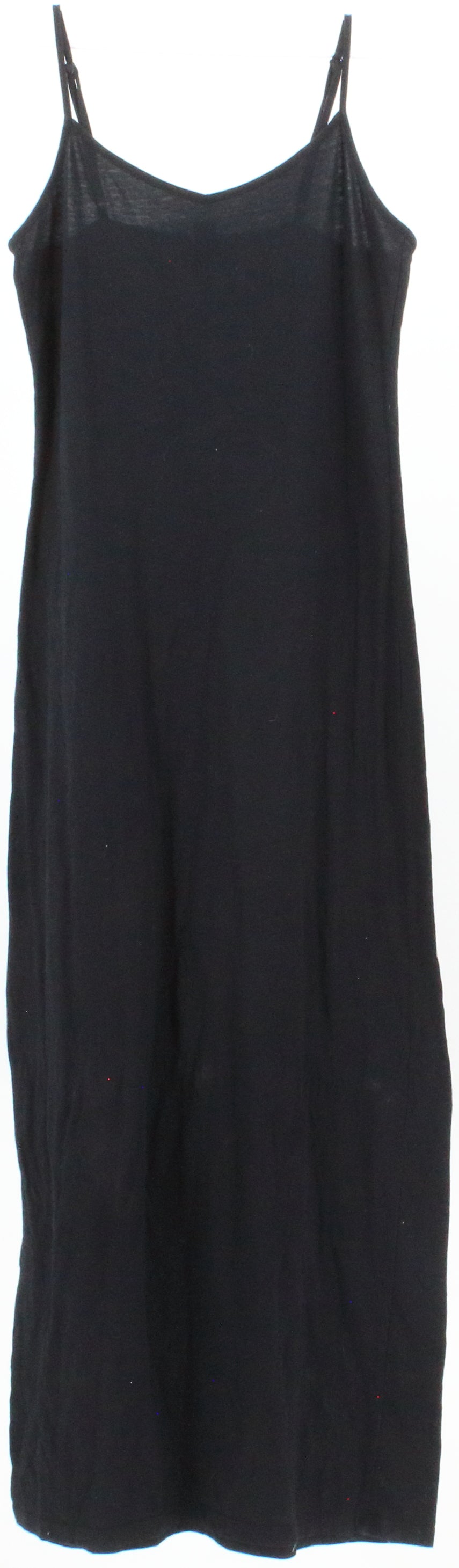 Forever 21 Black Sleeveless Basic Long Dress