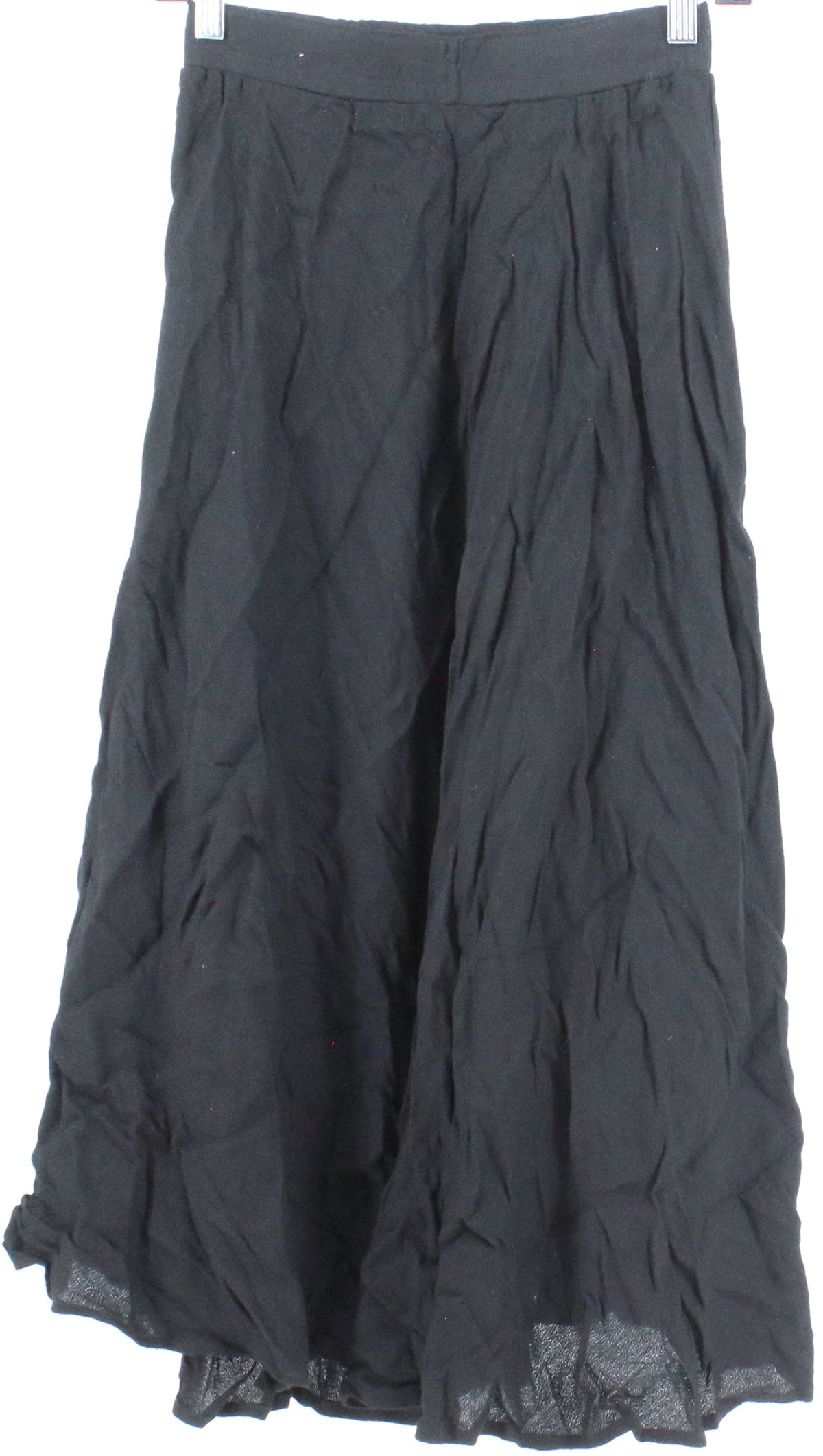 CL Carole Little Black Long Skirt