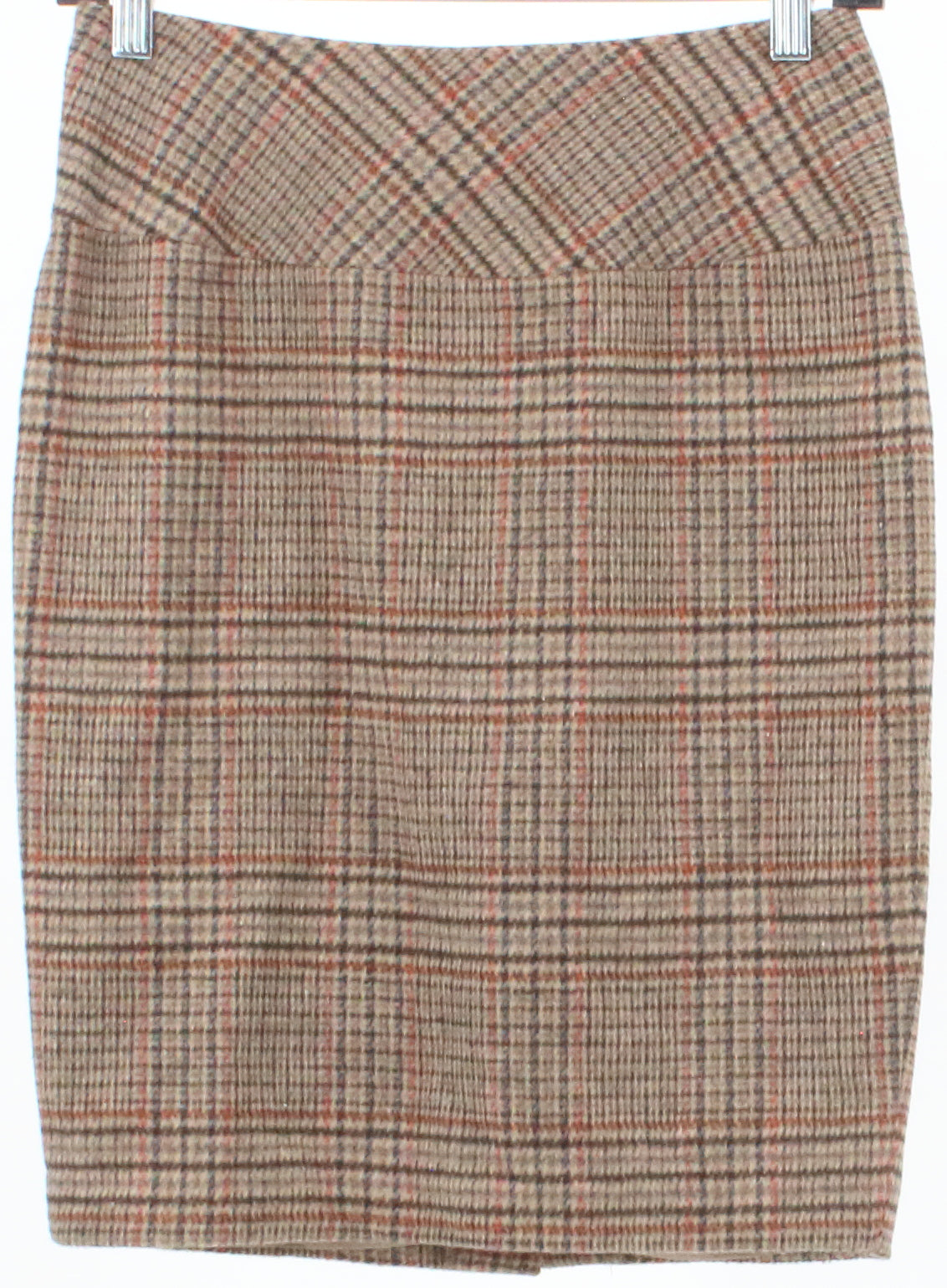 Pink Martini Beige Plaid Short Skirt