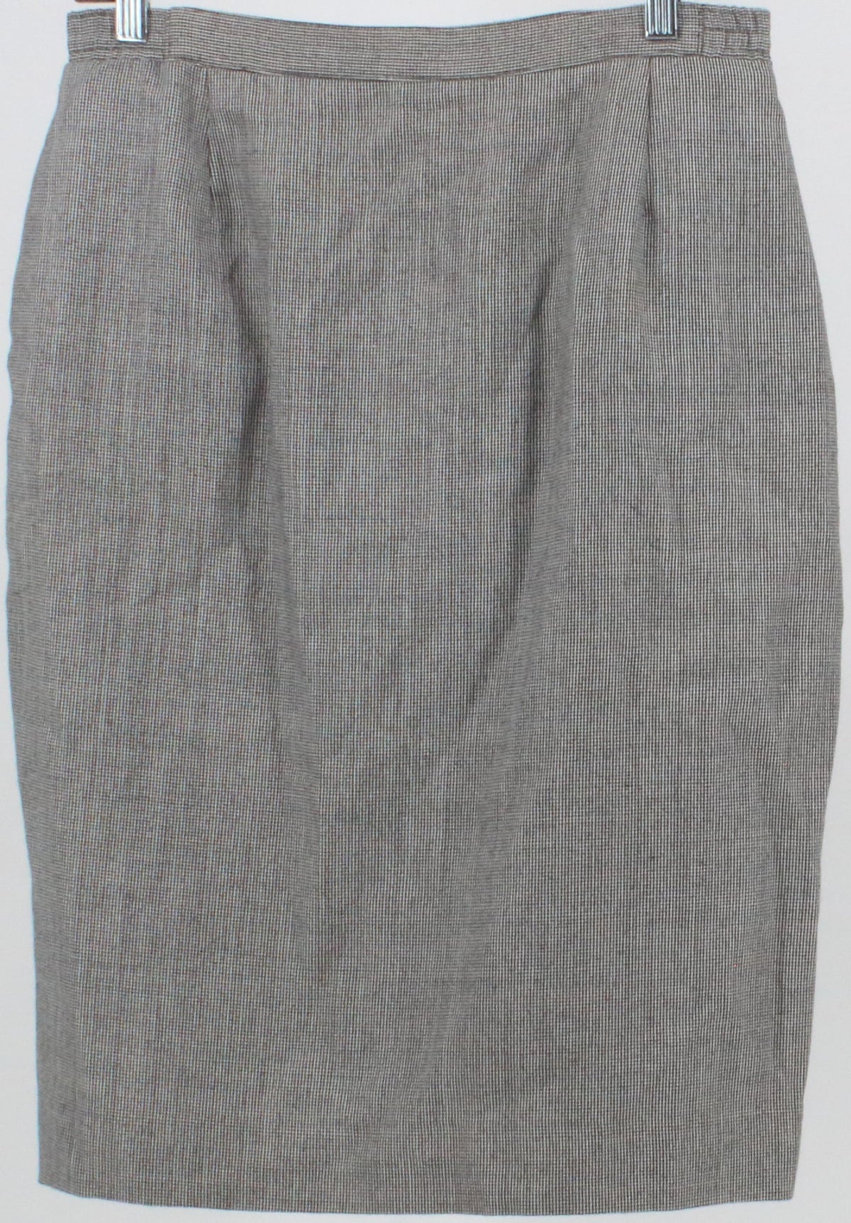 Black and Off White Mini Pattern Skirt