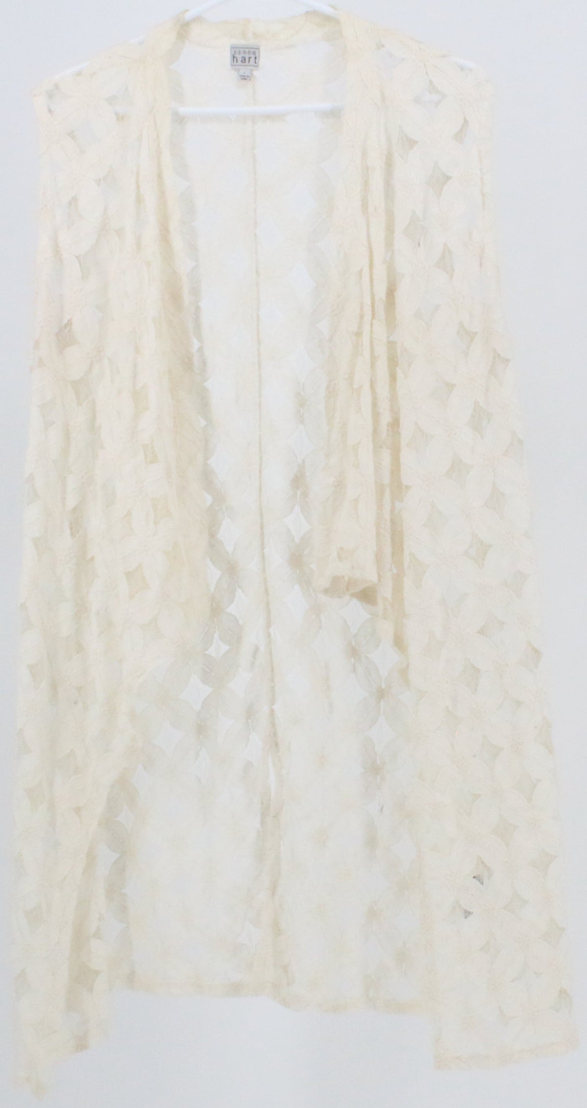 Keren Hart Off White Lace Coverup