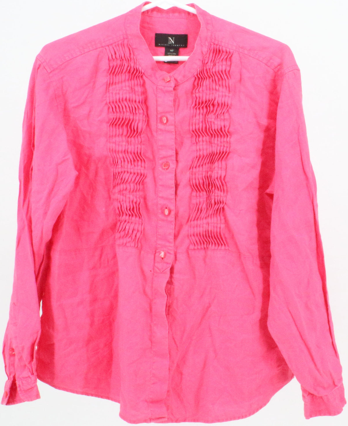 NS Nicole Summers Pink Blouse