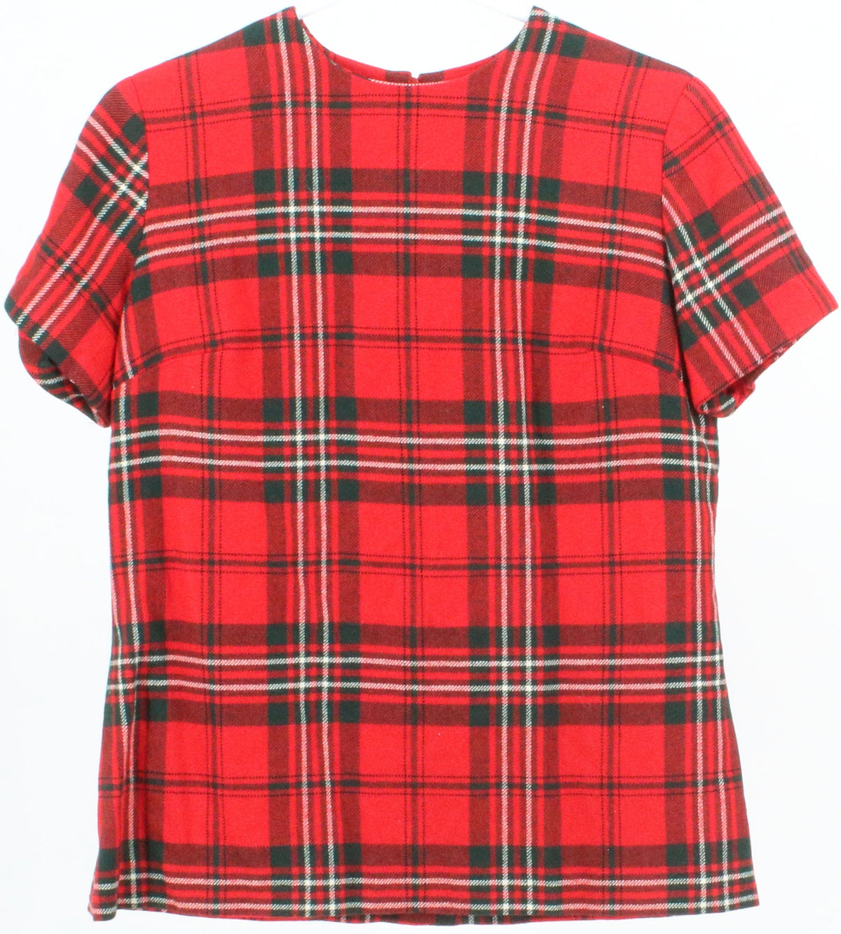 Specially Handmade by Dorothy Red Plaid Top