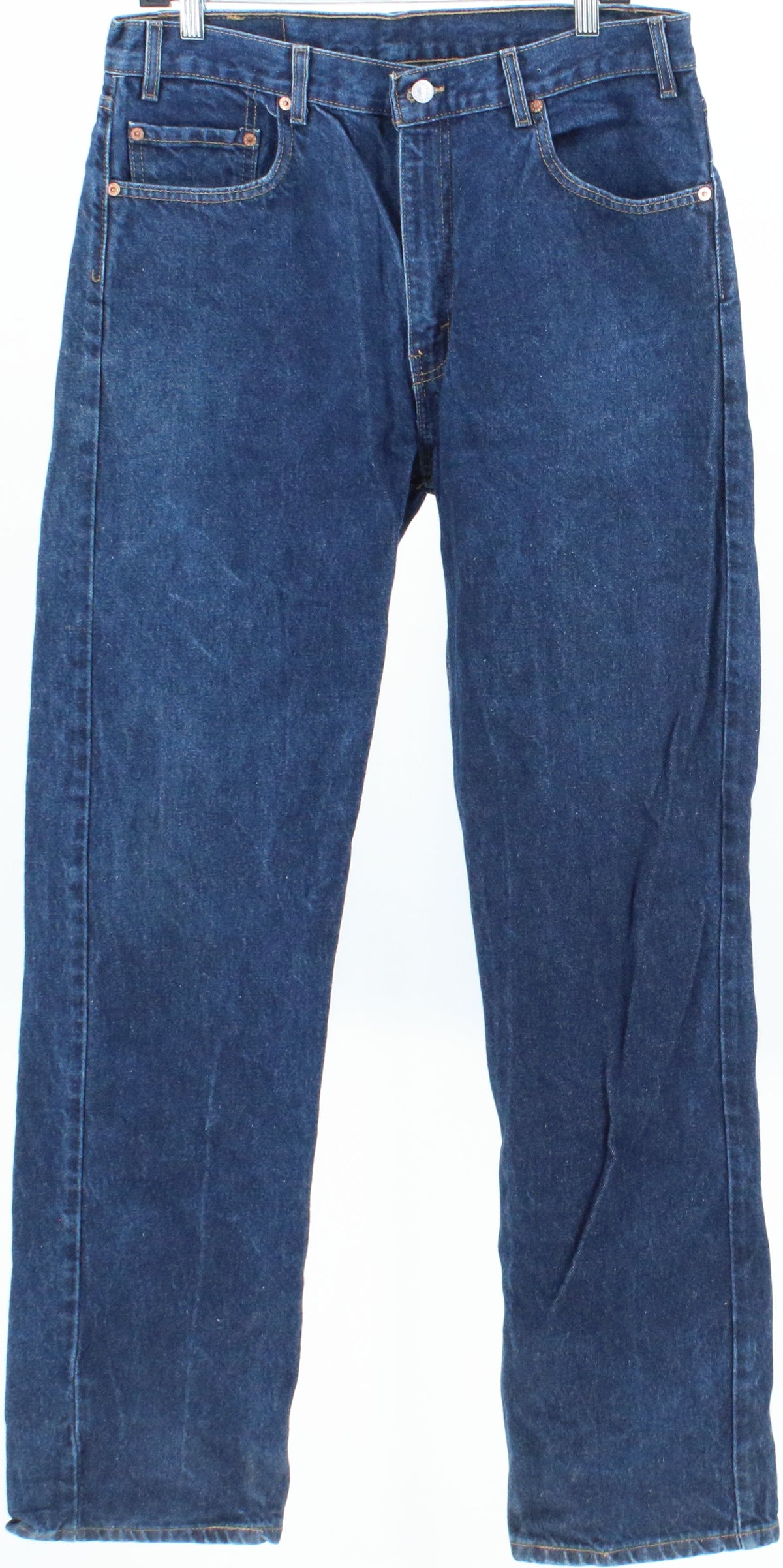 Levis 505 Regular Fit Dark Blue Denim Pants