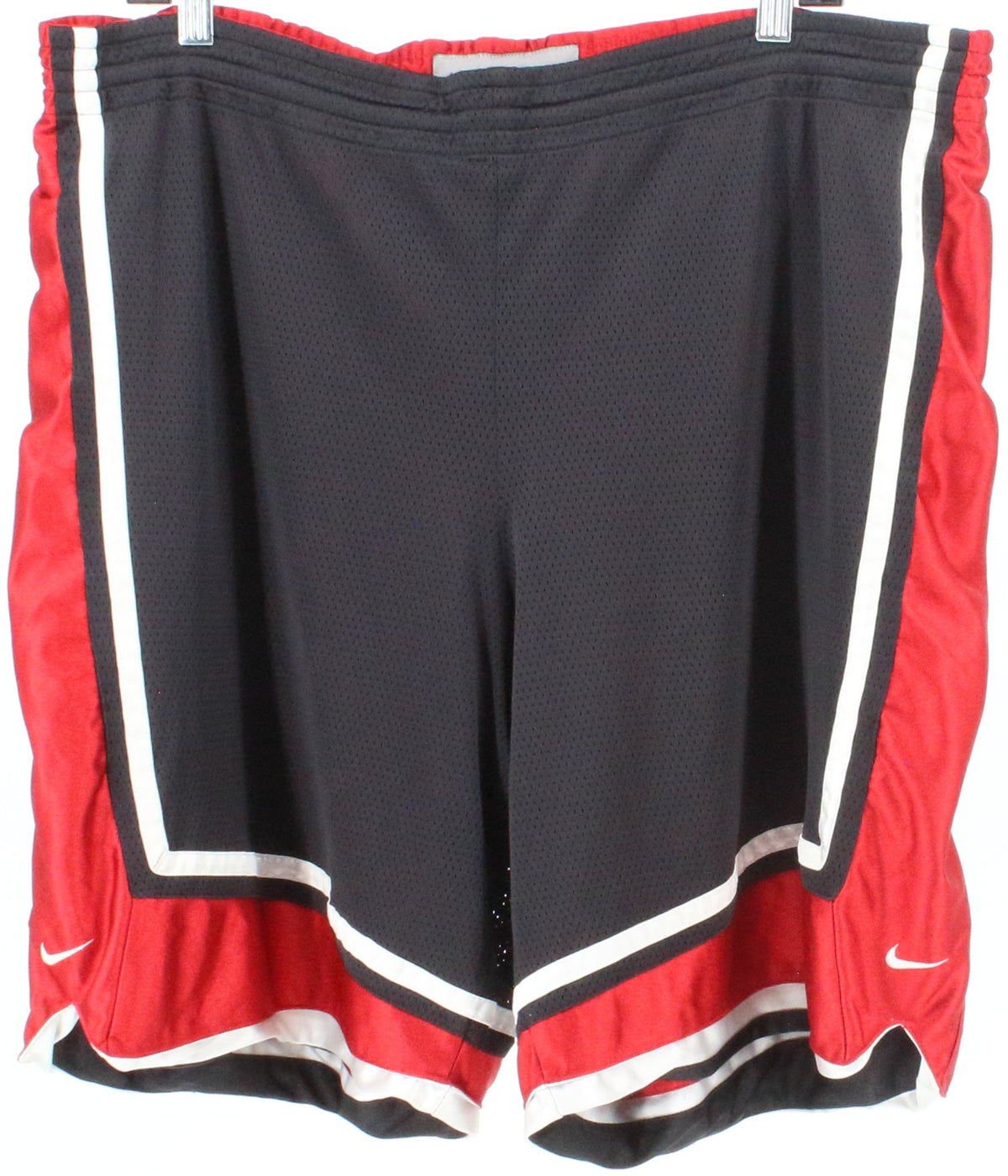 Nike Black and Red Reversible Sport Shorts