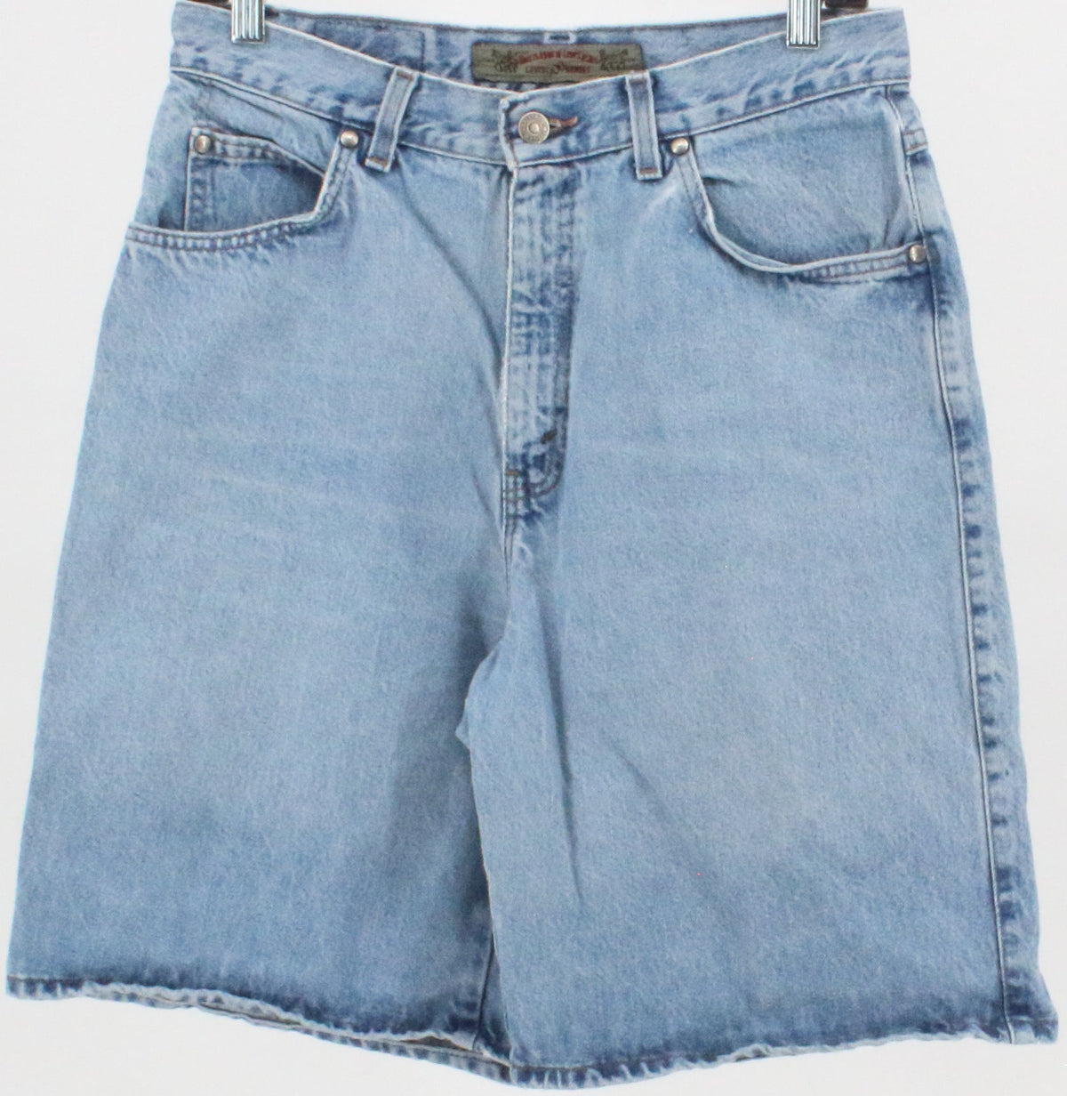 Levis 900 Series Blue Wash Denim Mid Shorts