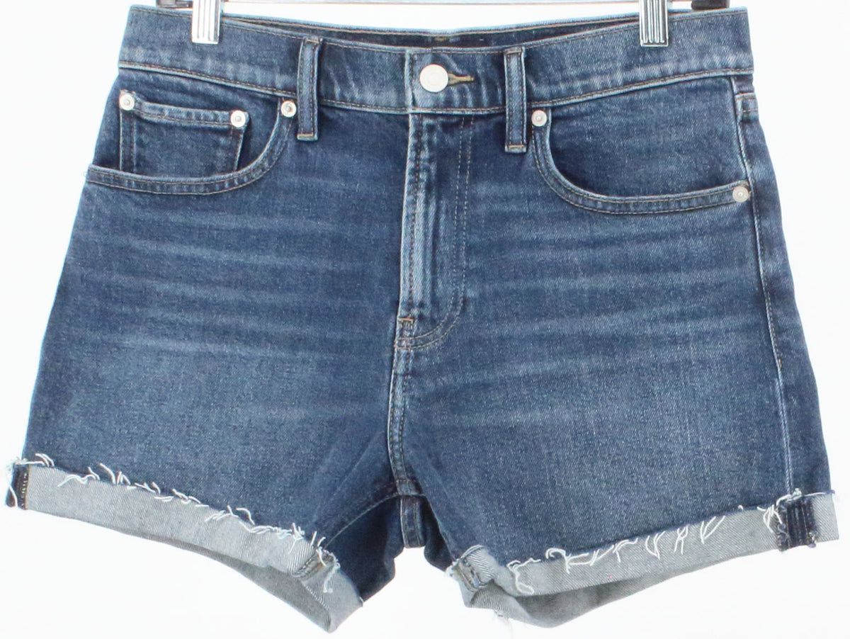 Lucky Brand Los Angeles Relaxed Blue Denim Shorts