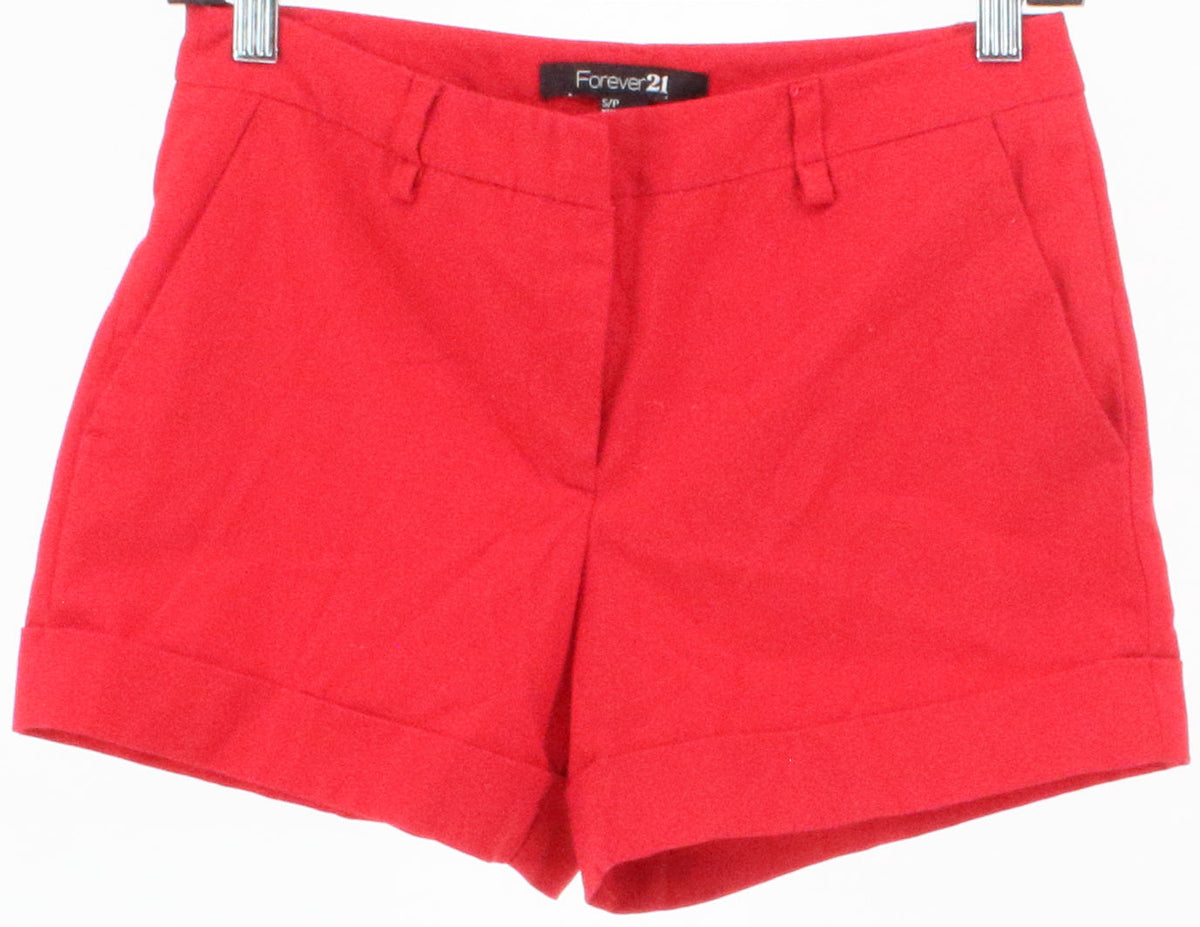 Forever 21 Red Shorts