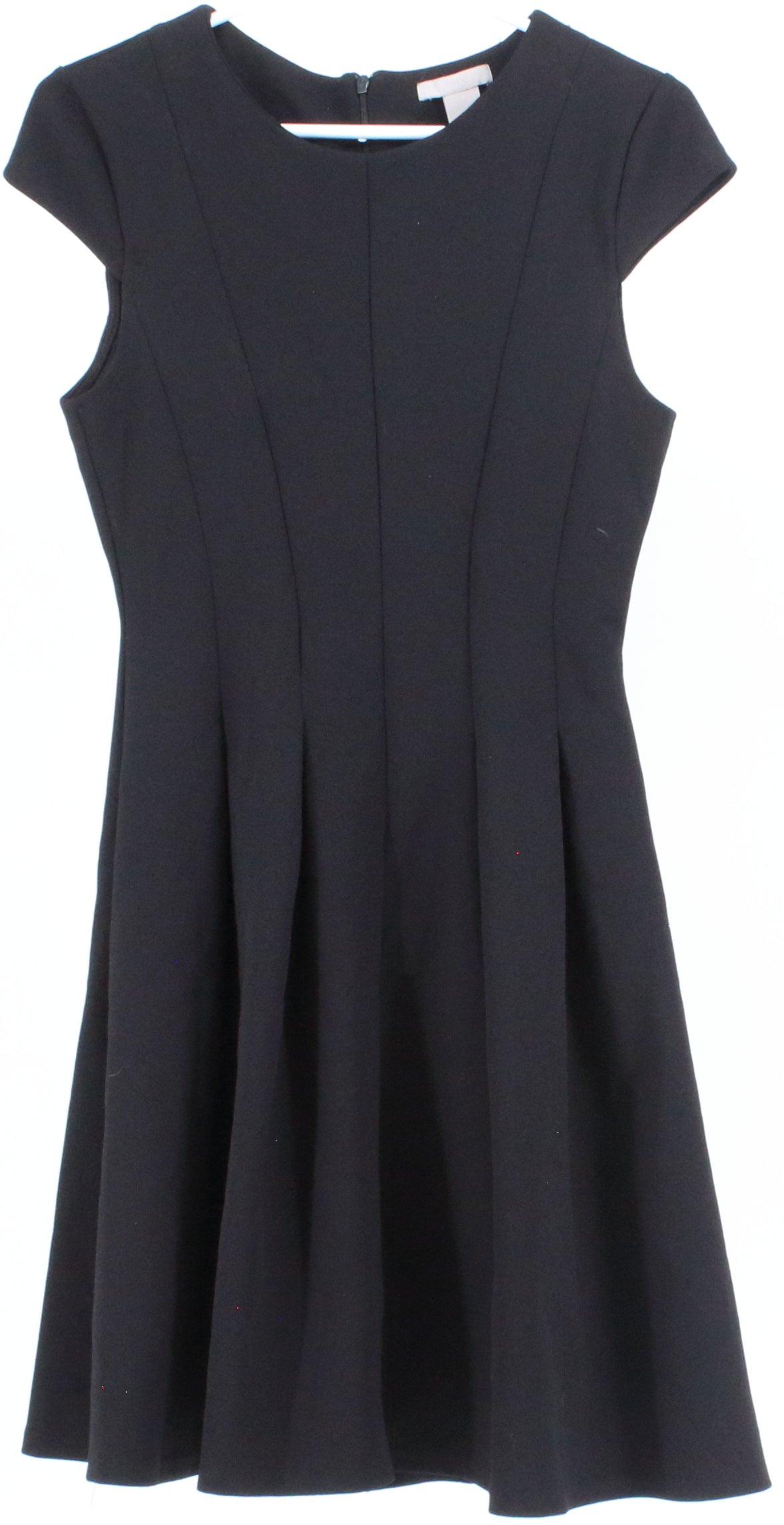 H&M Black Pleat Dress
