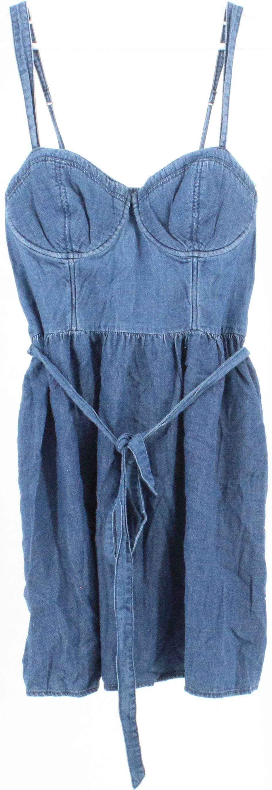 Abercrombie & Fitch Blue Wash Denim Dress