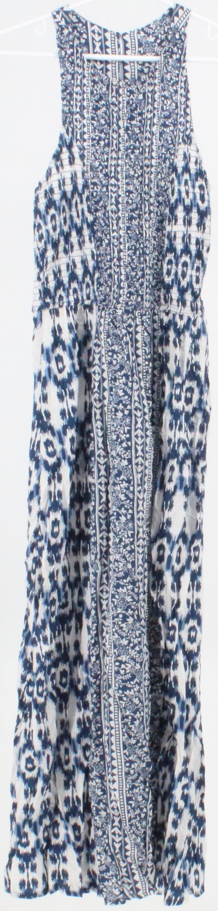 Japna Blue Print Long Dress