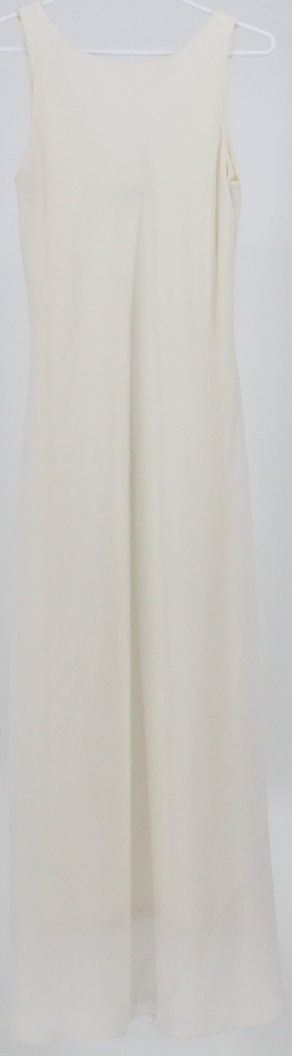 Alyn Paige Off White Long Dress