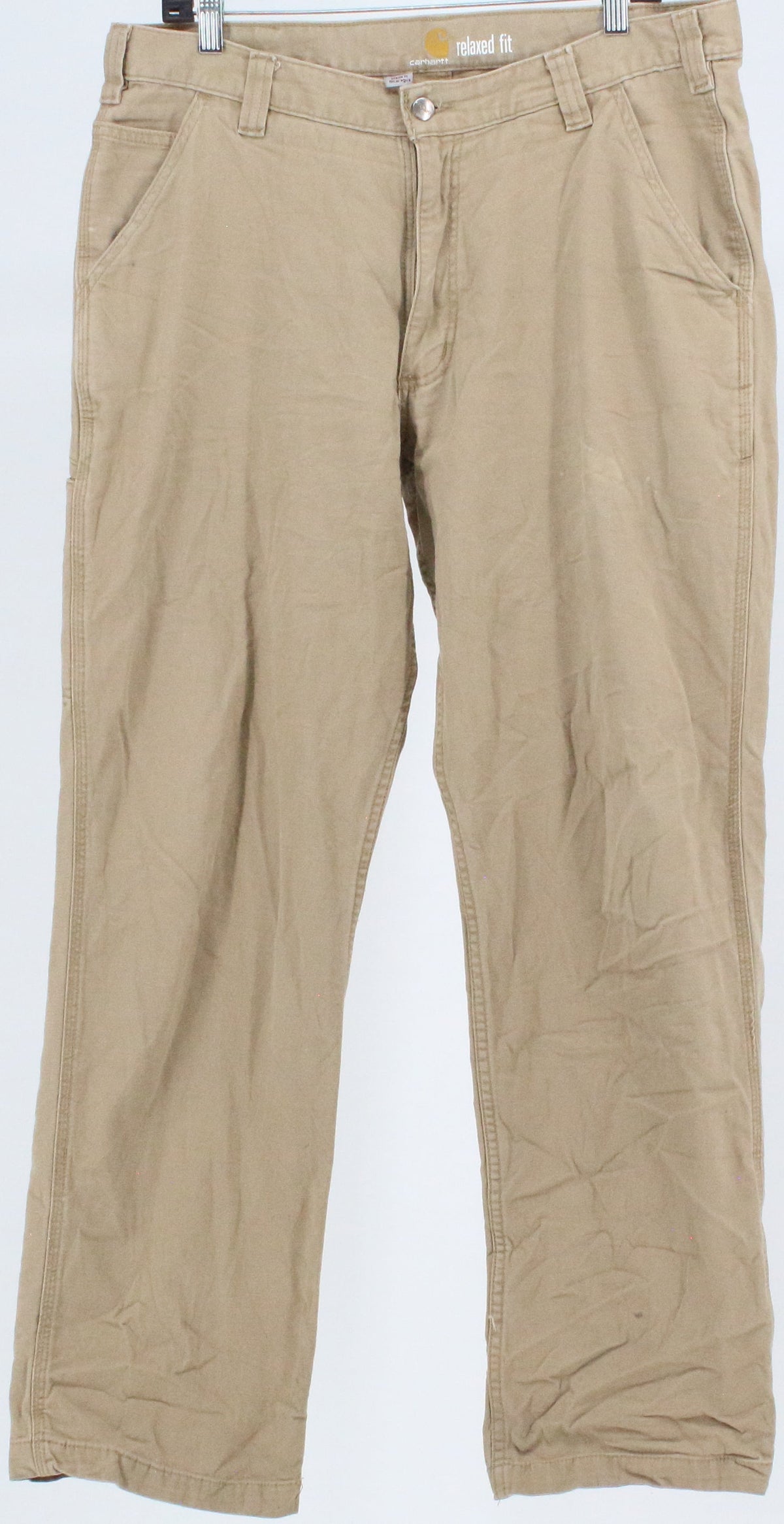 Carhartt Khaki Relaxed Fit Right Back Pocket Pants