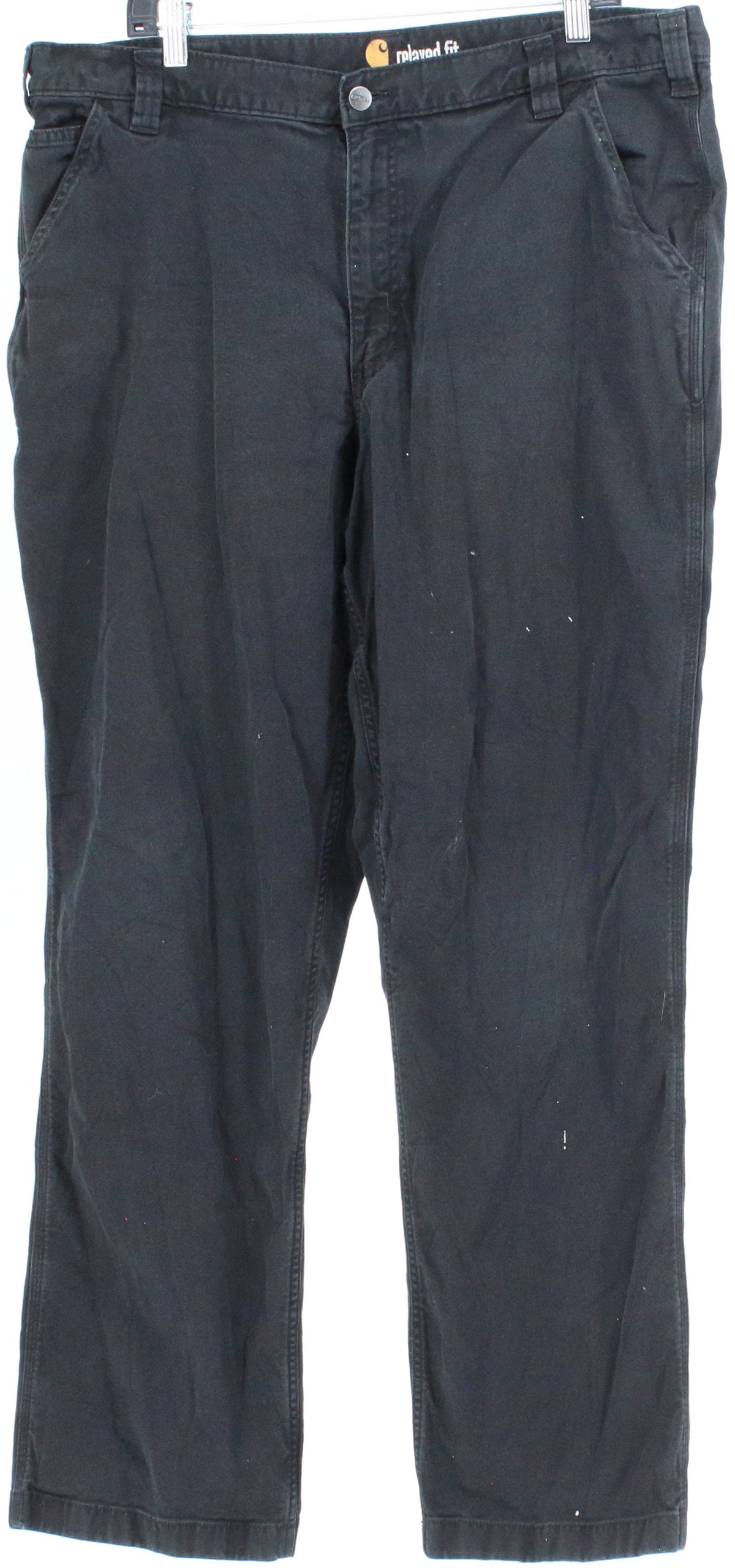 Carhartt Black Relaxed Fit Right Back Pocket Pants