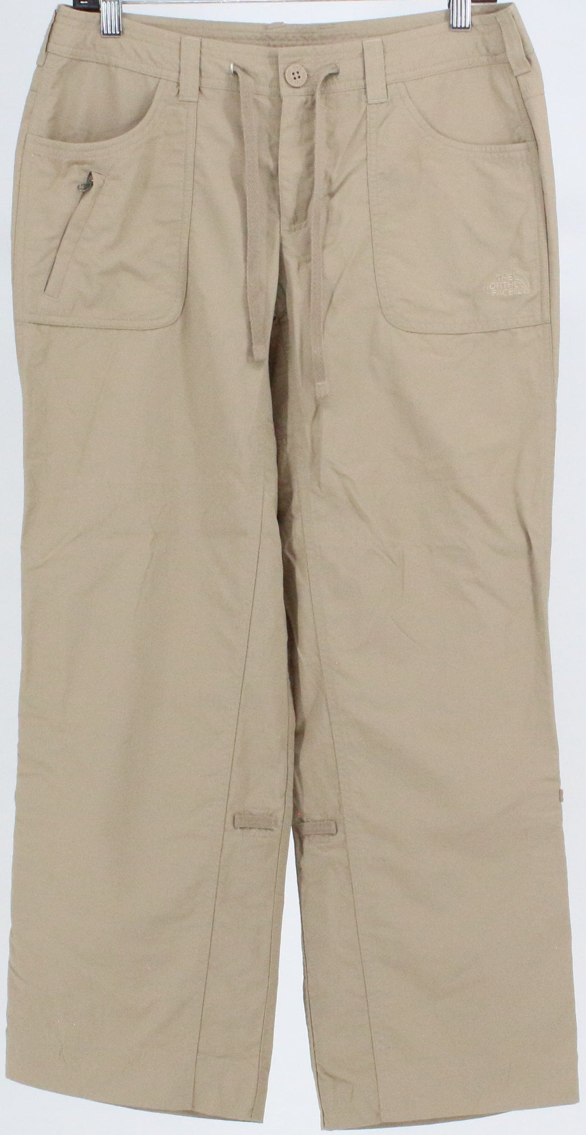 The North Face Beige Adjustable Waist Nylon Women's Pants