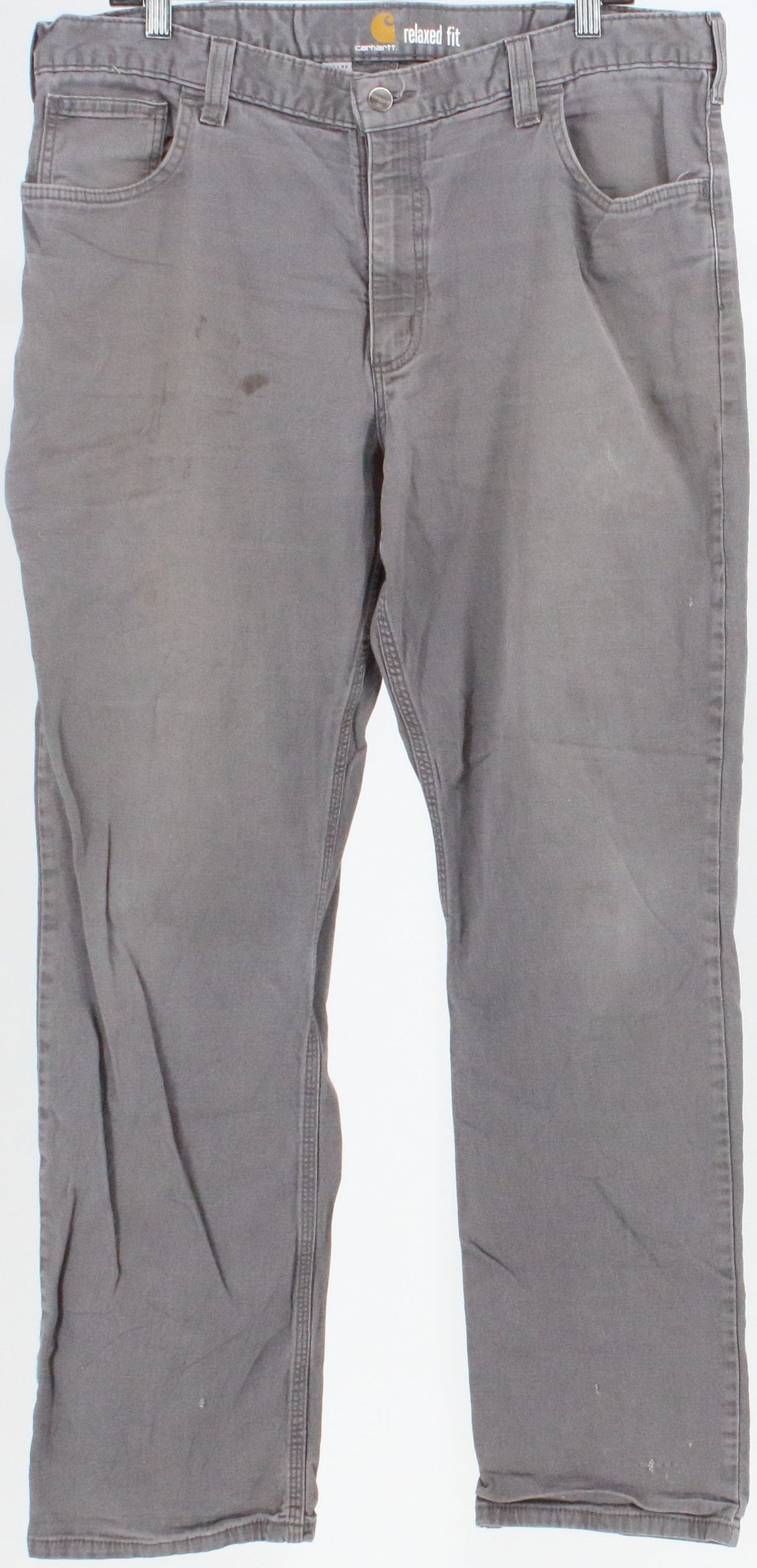 Carhartt Relaxed Fit Grey Right Back Pocket Pants