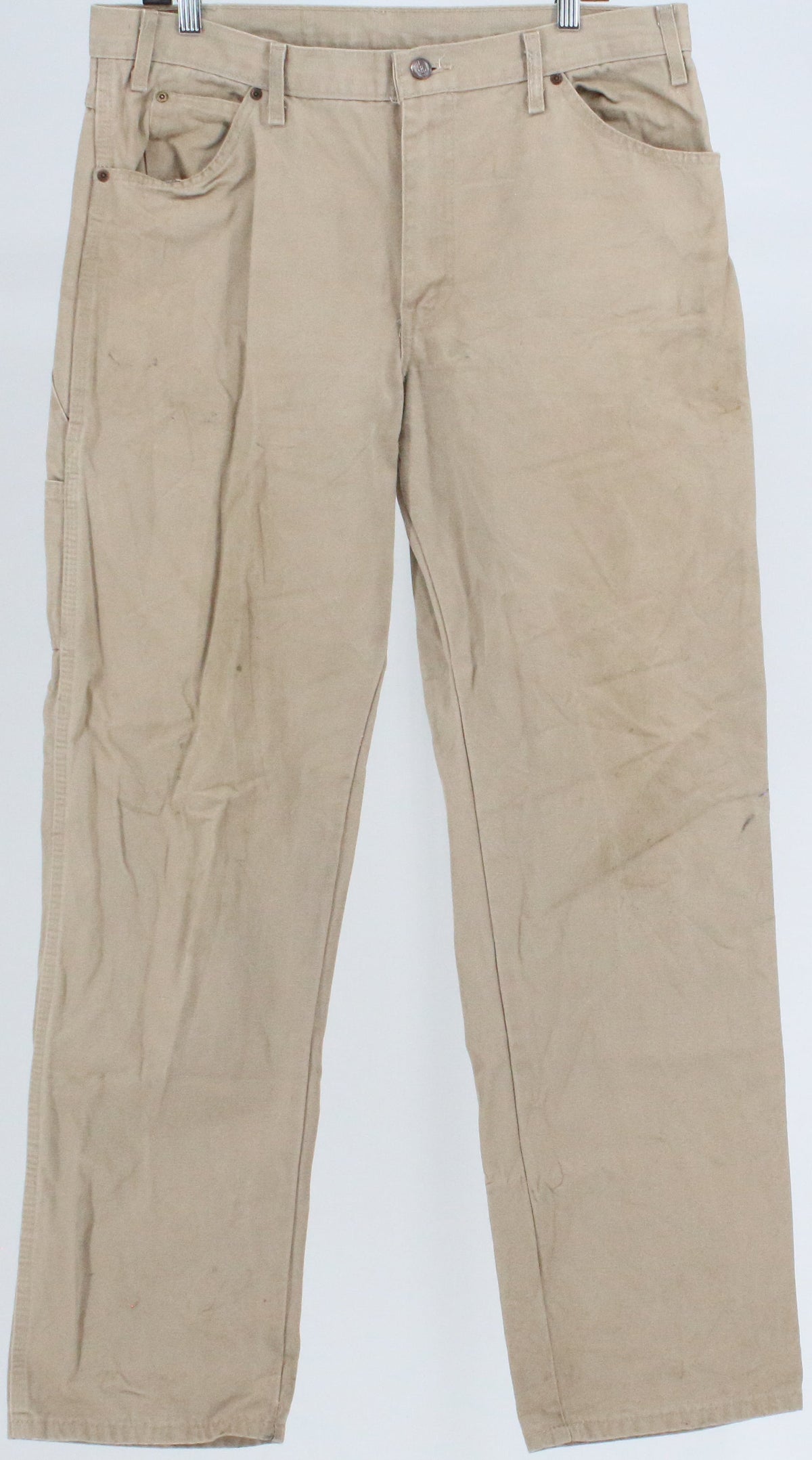 Dickies Beige Heavyweight Work Cargo Pants