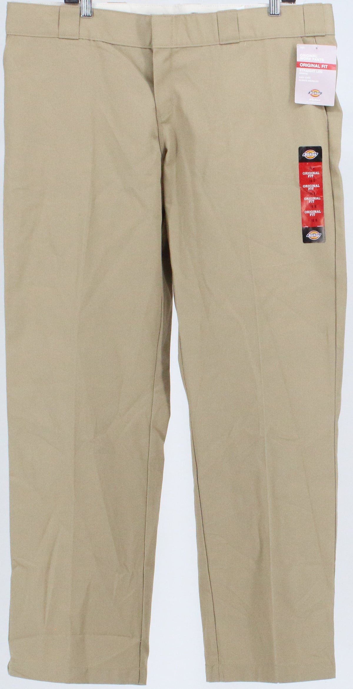 Dickies Khaki 774 Original Fit Straight Leg Women's Work Pants