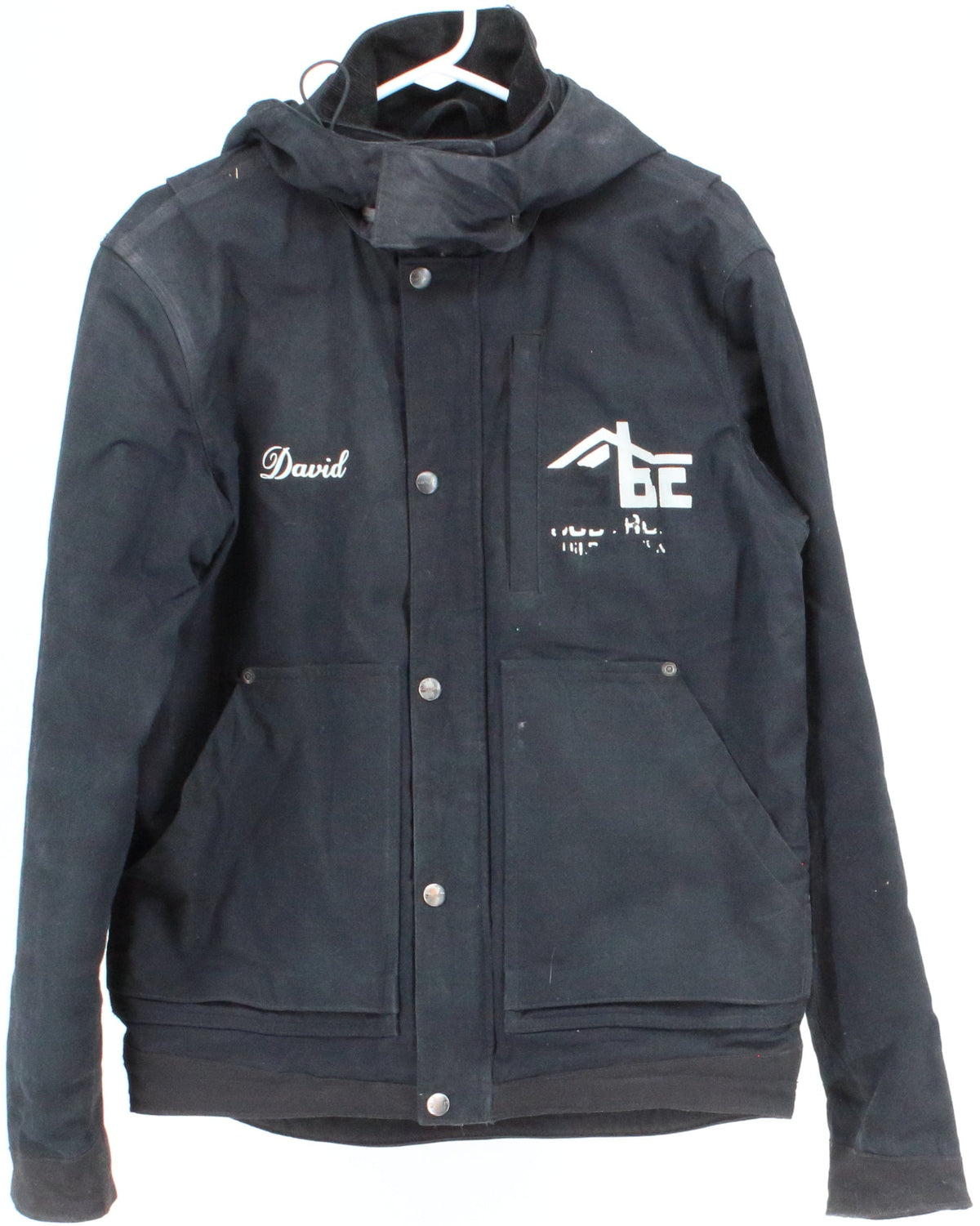 Carhartt Black Insulated Hooded Jacket