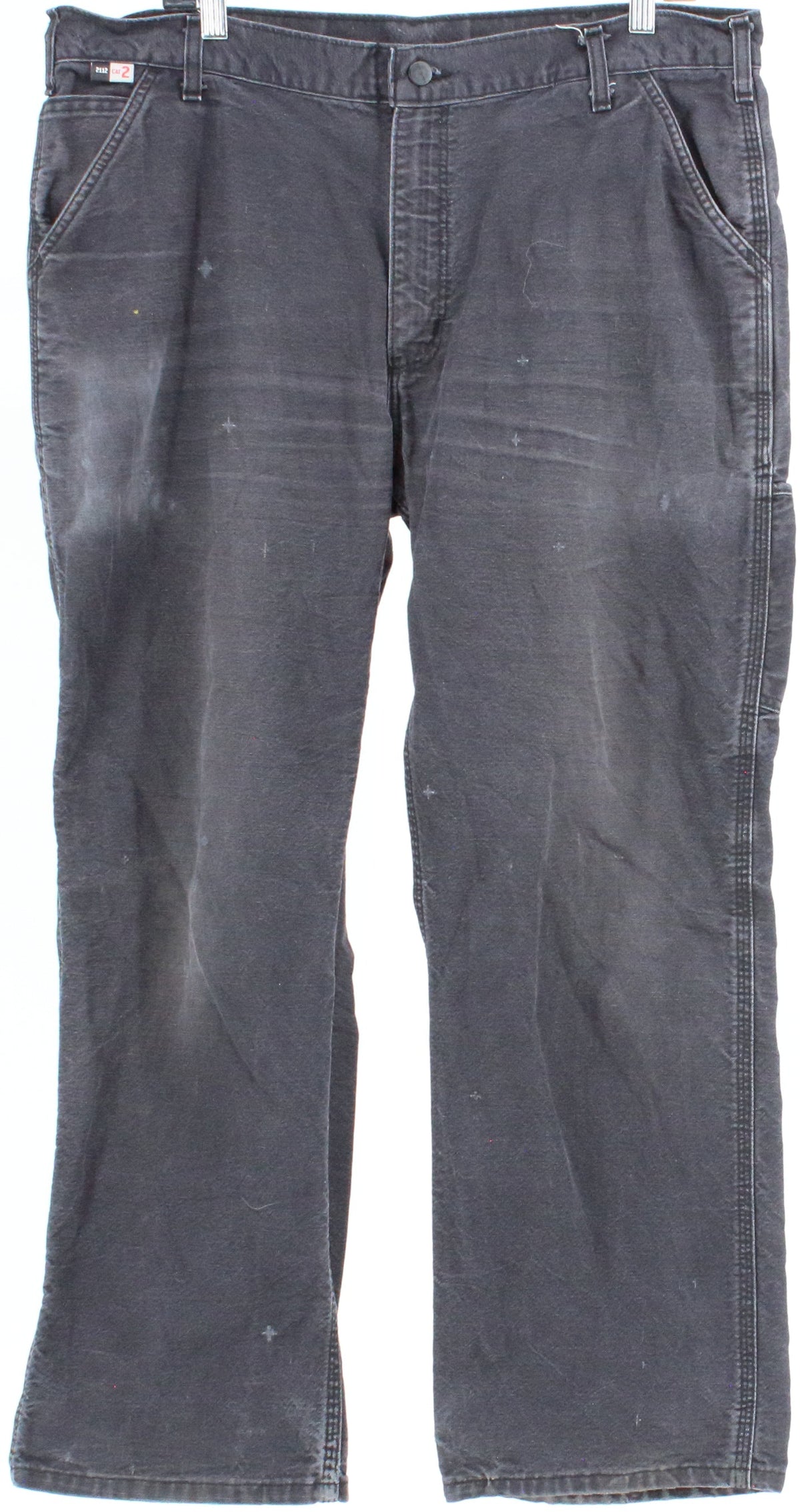 Carhartt Black 2112 Cat 2 Original Fit Back Side Pockets Pants