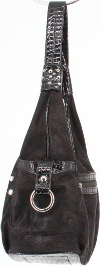 Load image into Gallery viewer, Kathy Van Zeeland Black Studded Purse
