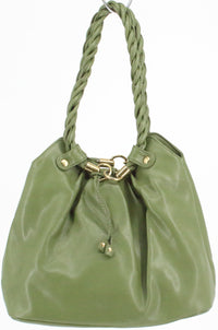 Load image into Gallery viewer, Relic Green Braid Strap Shoulder Bag

