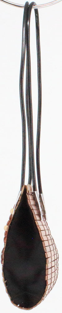 Load image into Gallery viewer, Caramel Bamboo Strips Purse
