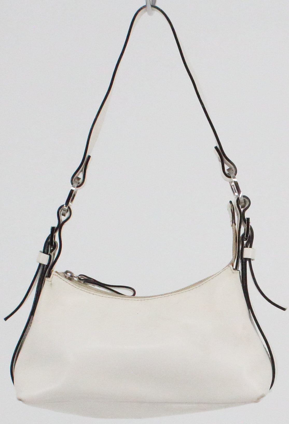 Nannini White Leather Small Purse