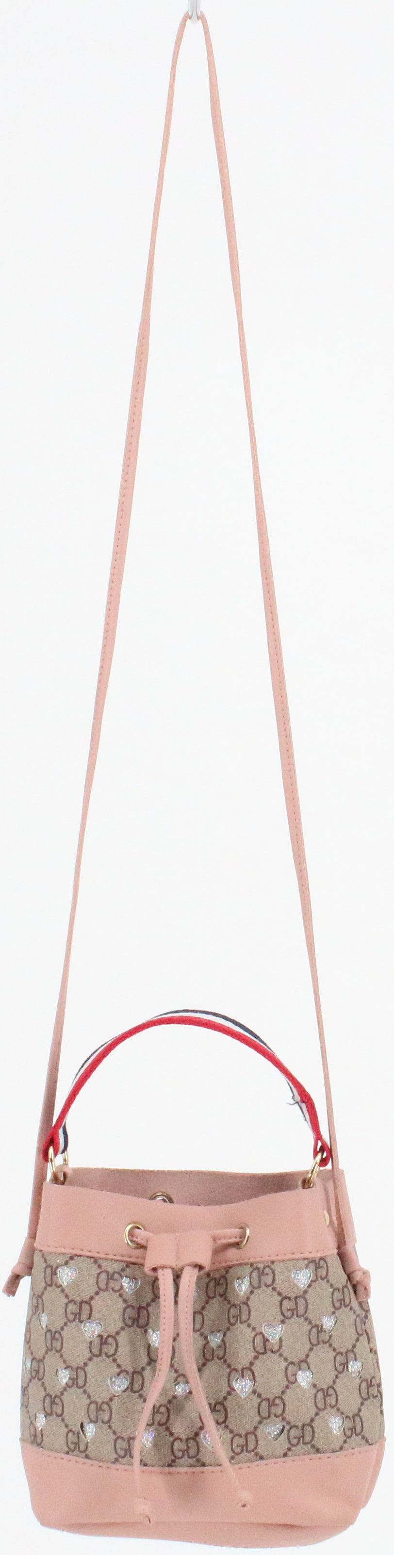 Gucci Inspired Pink Mini Bucket Bag