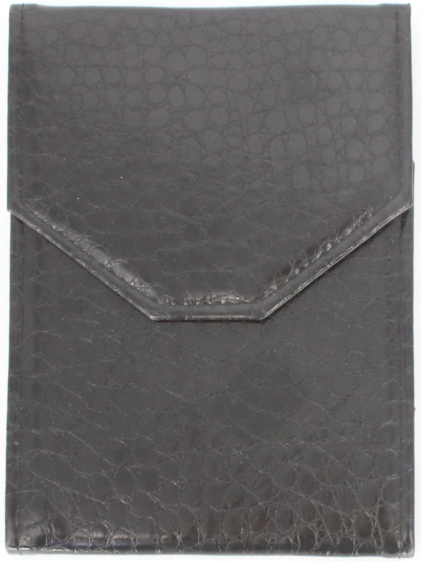 Black Croco Clutch