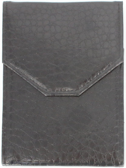Black Croco Clutch