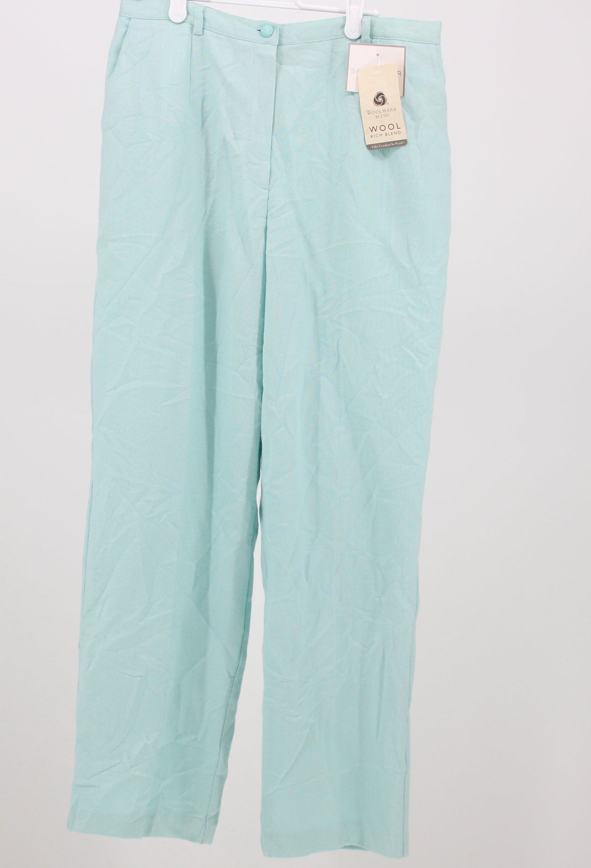 Sagharbour Mint Pleated Pants