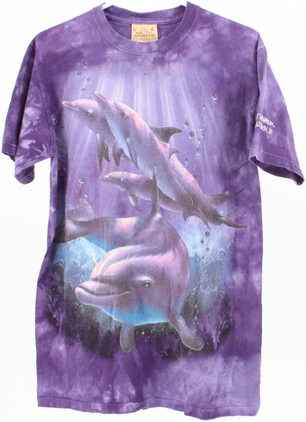 The Mountain Ripley's Aquarium Purple Tie-Dye T-Shirt