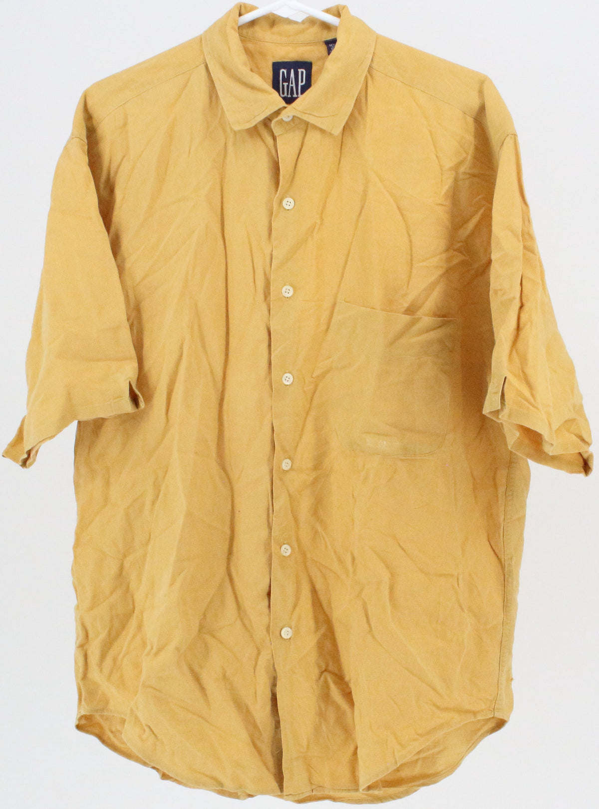 Gap Yellow Short Sleeve Shirt