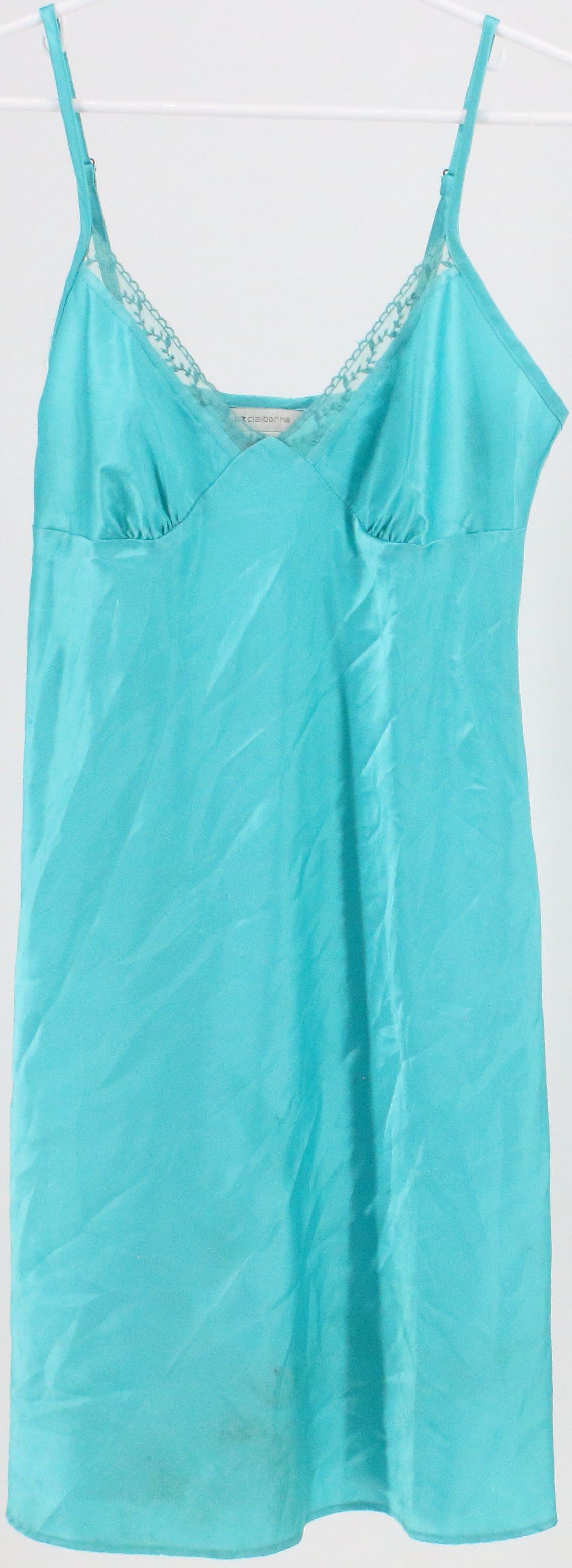 Liz Claiborne Turquoise Slip Dress
