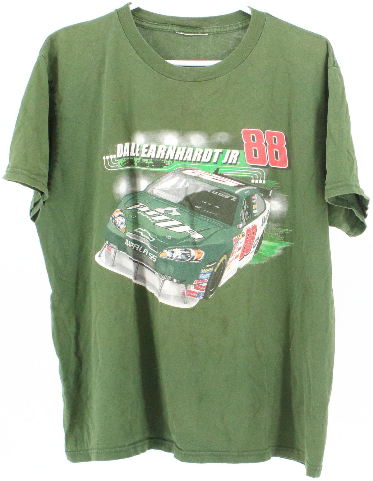Green Dale Earnhardt Jr 88 T-Shirt