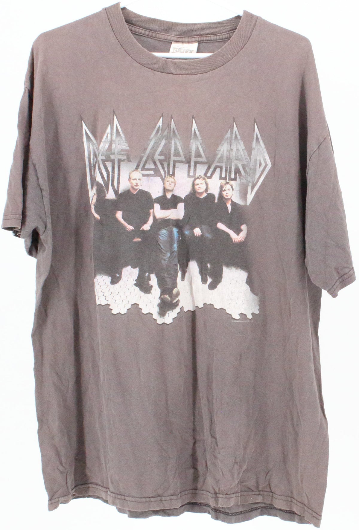 Tultex Def Leppard Euphoria Grey T-Shirt