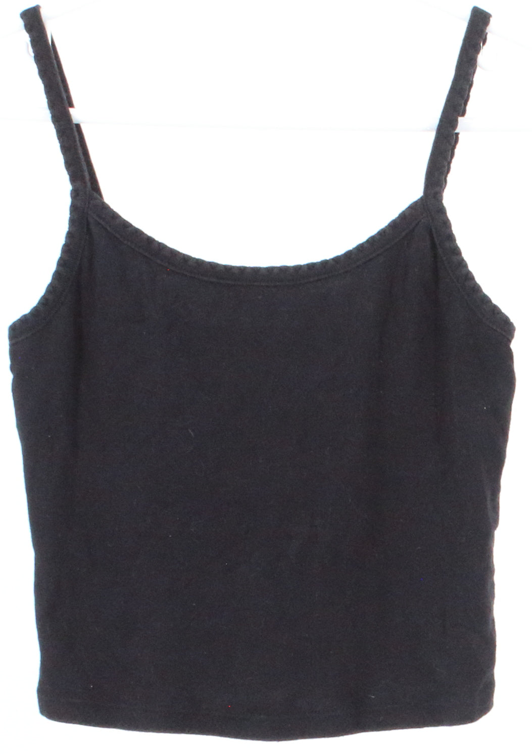 Forever 21 Black Cropped Tank Top
