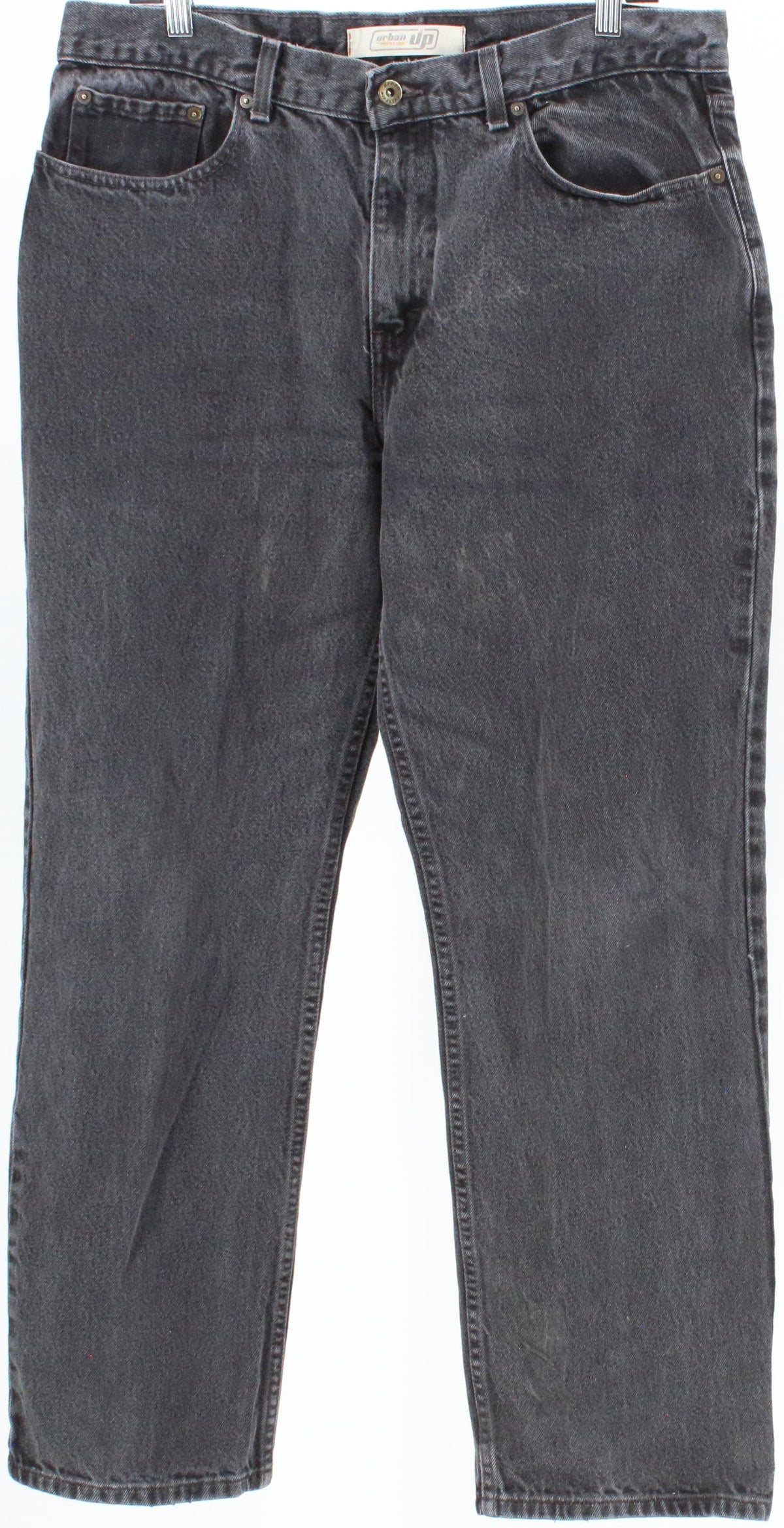 Urban Pipeline Black Washed Denim Men's Pants