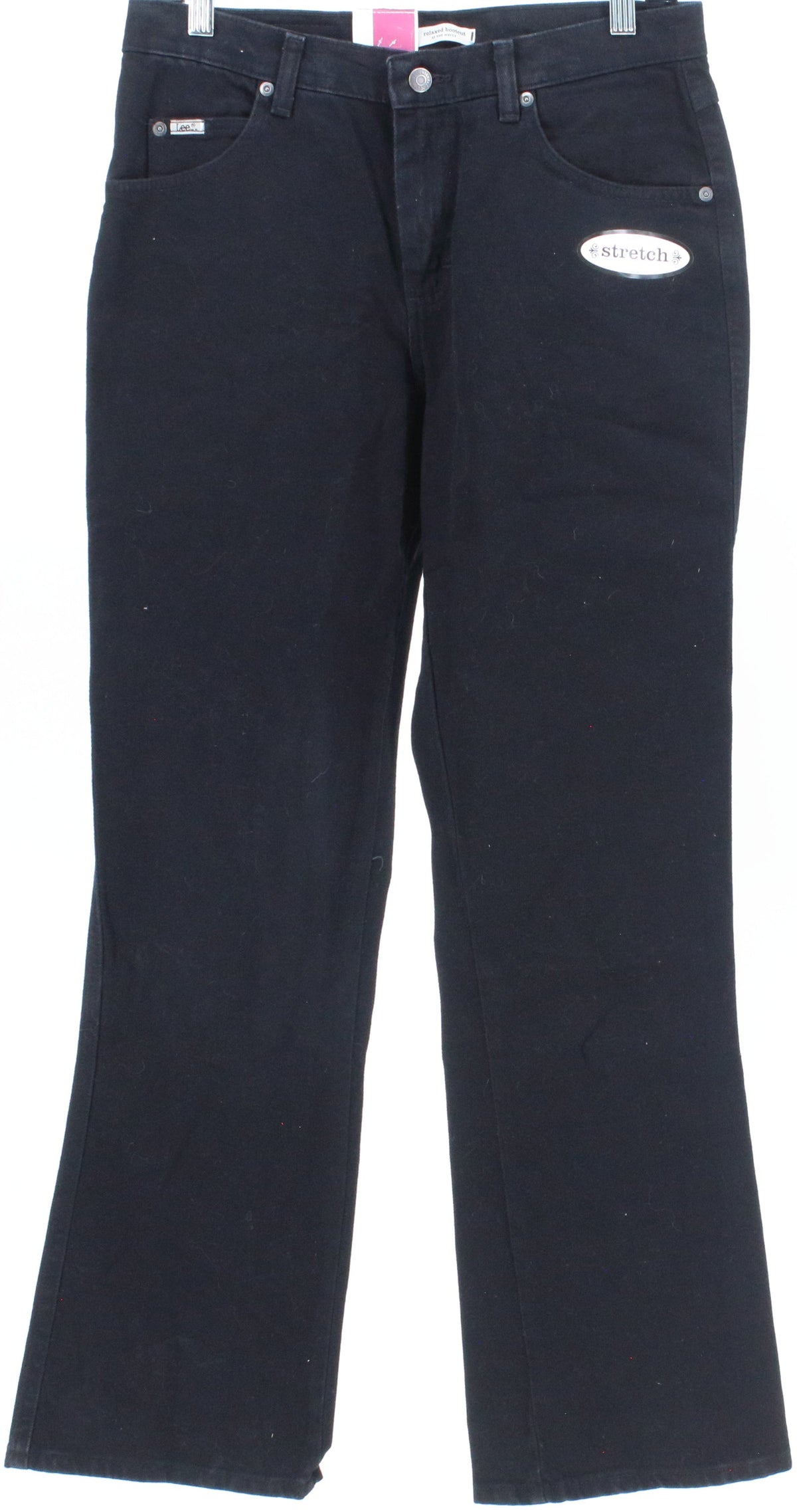 Lee At The Waist Relaxed Boot Cut Stretch Black Jeans
