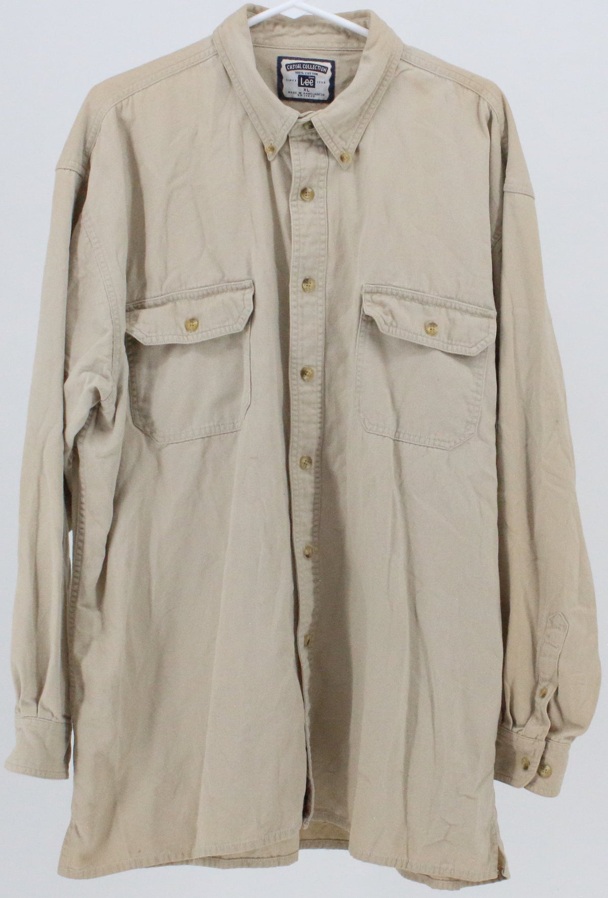 Lee Casual Collection Beige Shirt