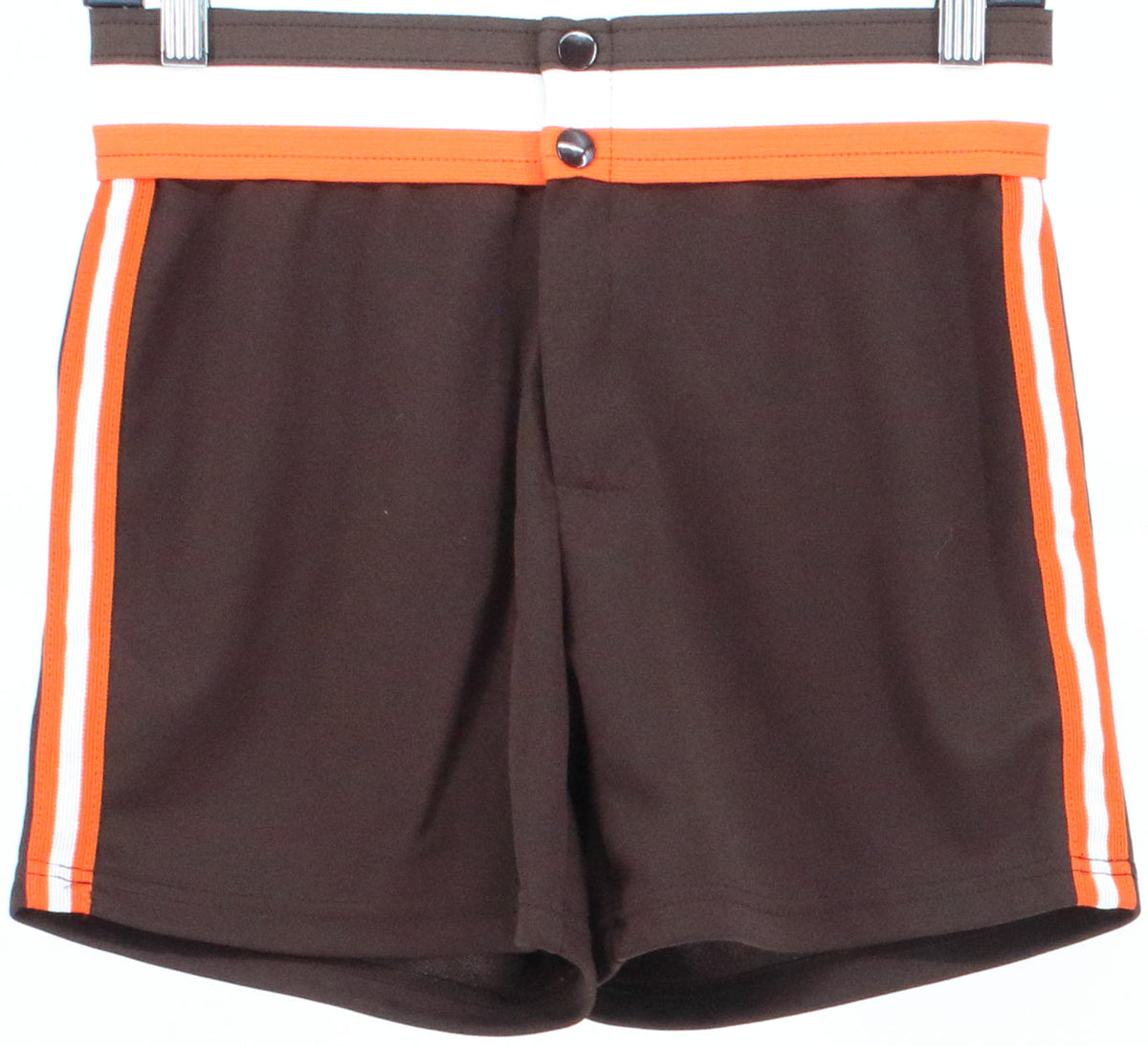 Howe Brown Orange and White Shorts