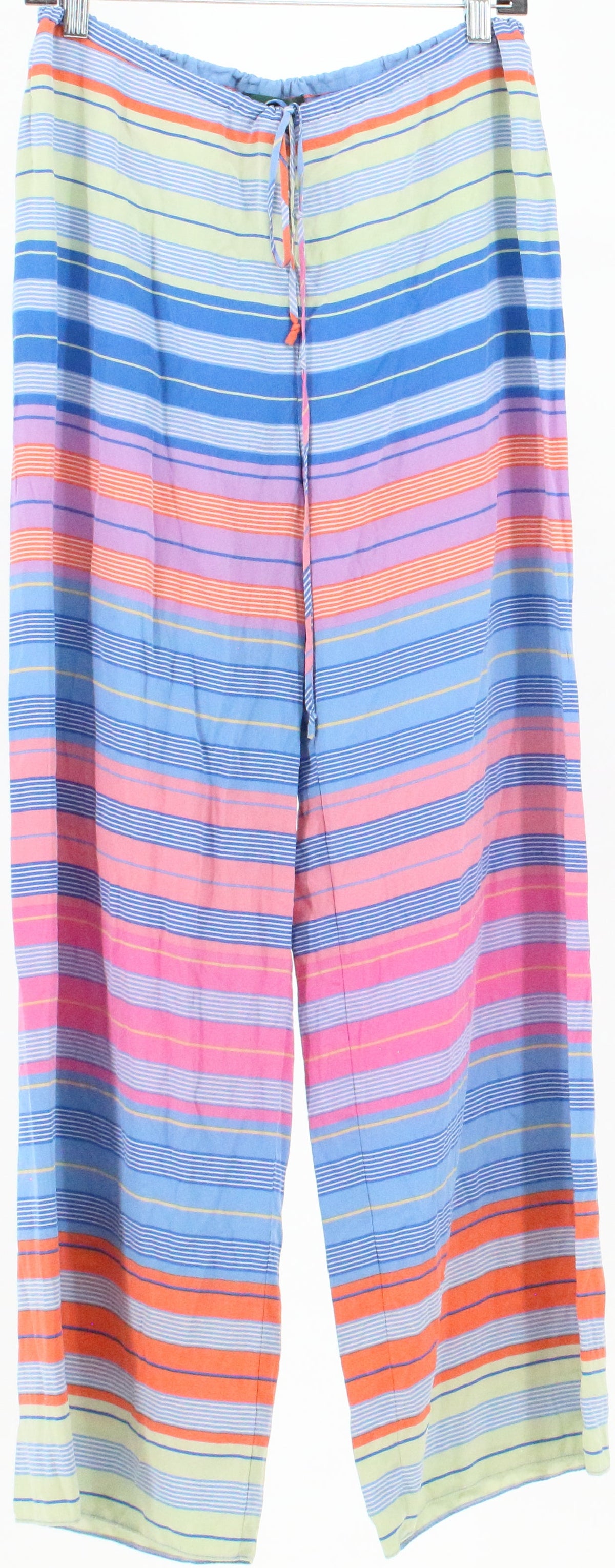 Lauren Ralph Lauren Multicolor Striped Silk Pants