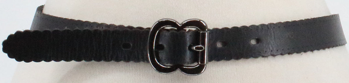 Fossil Black Belt With Small Asymmetric Buckle