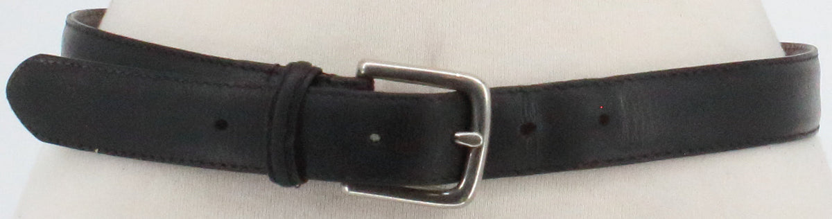 L.L.Bean Black Leather Belt