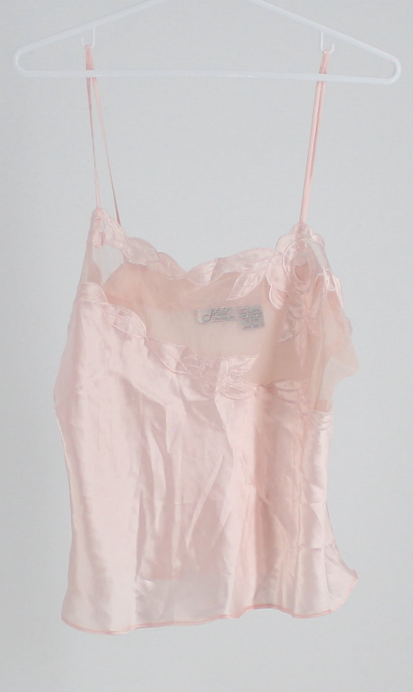 Sedu Fine Lingerie Pink slik lingerie top